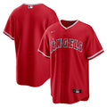 Los Angeles Angels Alternate Replica Team Jersey - Red | Stitched Baseball Jersey TJS1095