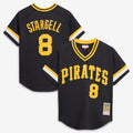 Willie Stargell Pittsburgh Pirates M & N Batting Practice Jersey - Black | Stitched Baseball Jersey TJS1087