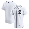 Detroit Tigers Home Elite Jersey - White | Stitched Baseball Jersey TJS1080