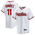 Jos� Ram�rez Cleveland Guardians Home Replica Jersey - White | Stitched Baseball Jersey TJS1040