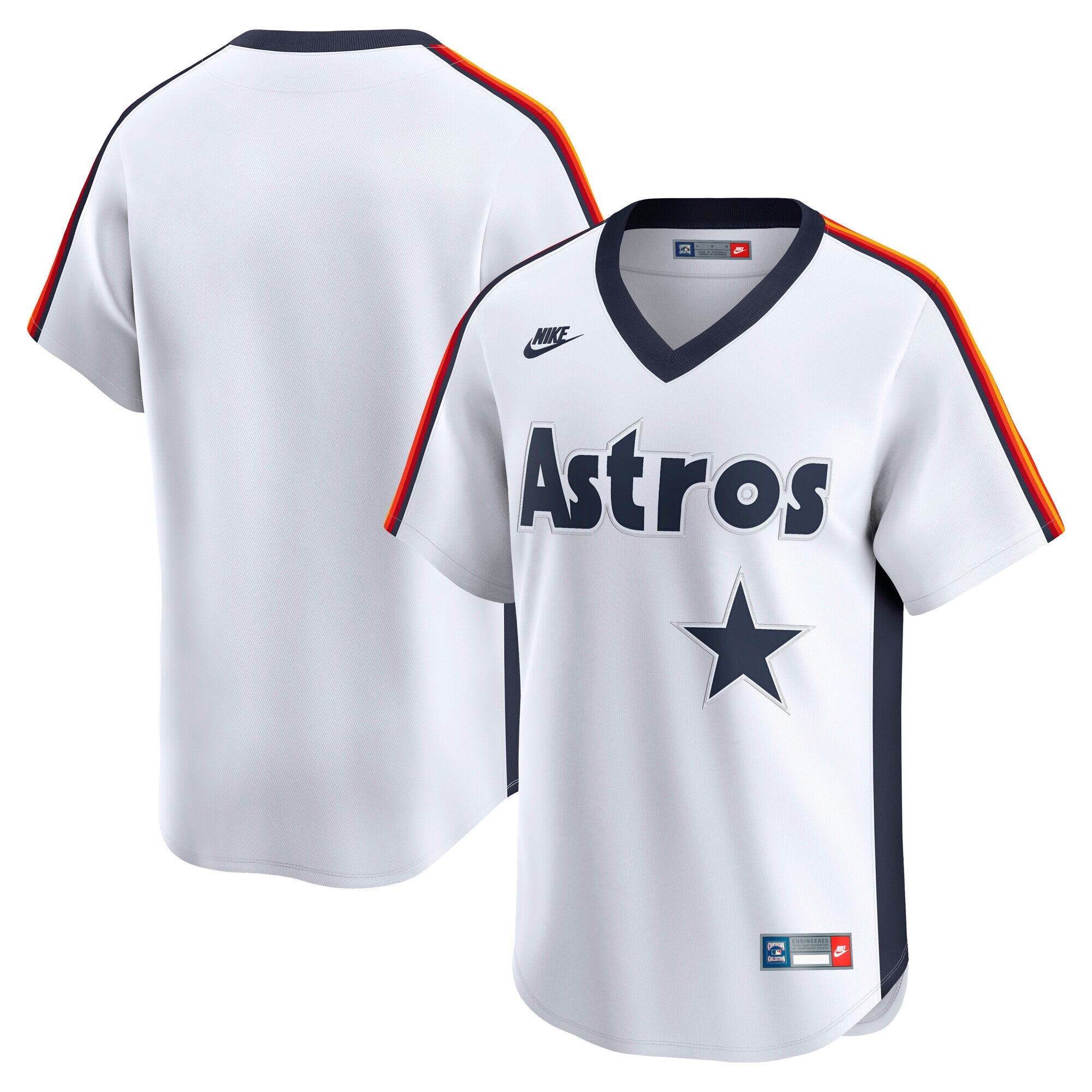 Houston Astros Cooperstown Collection Limited Jersey - White | Stitched Baseball Jersey TJS1074
