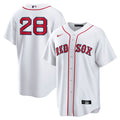 Kristian Campbell Boston Red Sox Home Replica Jersey - White | Stitched Baseball Jersey TJS1015
