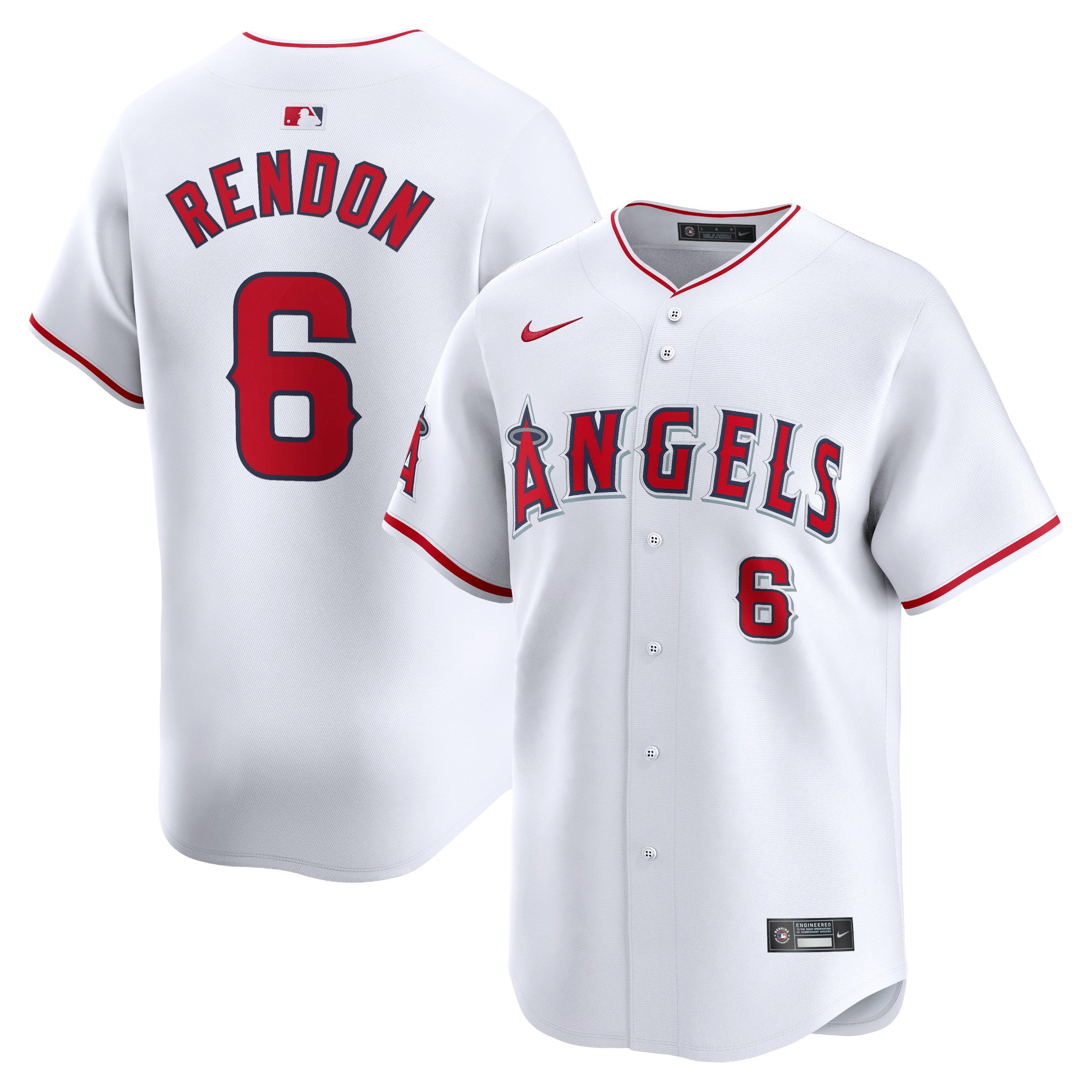 Anthony Rendon Los Angeles Angels Home Limited Player Jersey - White | Stitched Baseball Jersey TJS1085