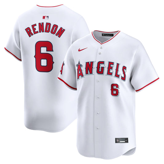 Anthony Rendon Los Angeles Angels Home Limited Player Jersey - White | Stitched Baseball Jersey TJS1085