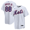 Luis Robert Jr. New York Mets Home Replica Jersey - White | Stitched Baseball Jersey TJS1008
