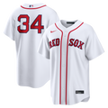 David Ortiz Boston Red Sox Home Replica Jersey - White | Stitched Baseball Jersey TJS1021