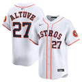 Jose Altuve Houston Astros Home Limited Player Jersey - White | Stitched Baseball Jersey TJS1037