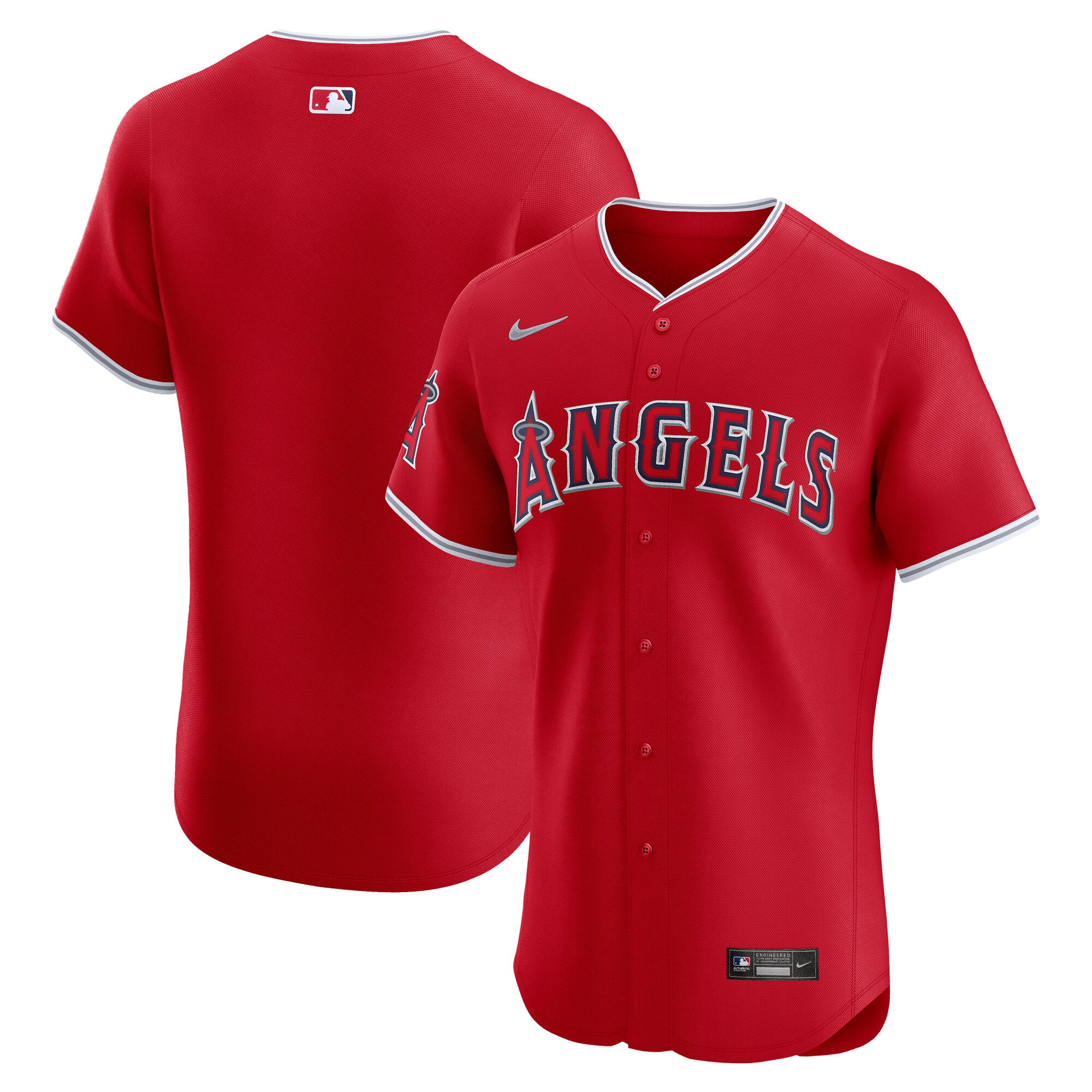 Los Angeles Angels Alternate Elite Jersey - Red | Stitched Baseball Jersey TJS1003