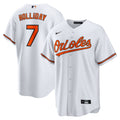 Jackson Holliday Baltimore Orioles Home Replica Player Jersey - White | Stitched Baseball Jersey TJS1049