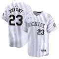 Kris Bryant Colorado Rockies Home Limited Player Jersey - White | Stitched Baseball Jersey TJS1088