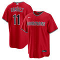 Jos� Ram�rez Cleveland Guardians Alternate Replica Jersey - Red | Stitched Baseball Jersey TJS1017
