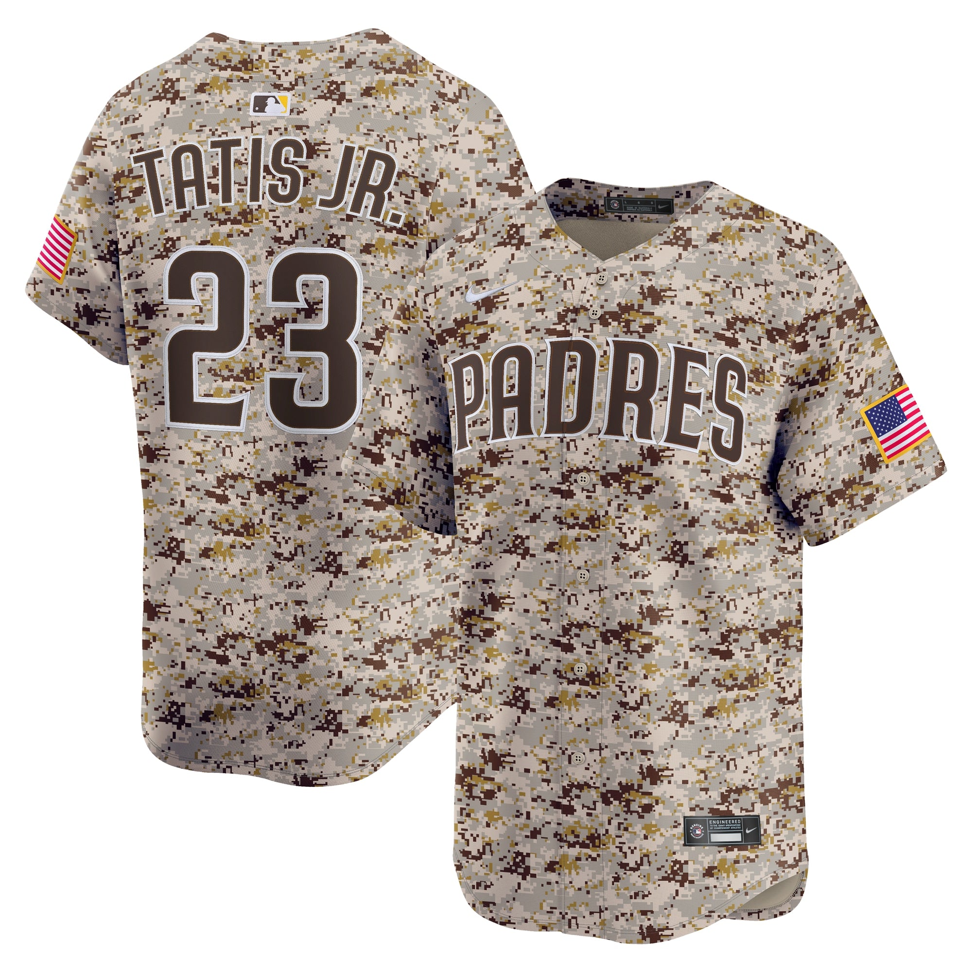 Fernando Tatis Jr. San Diego Padres Alternate 2 Limited Jersey - Camo | Stitched Baseball Jersey TJS1070