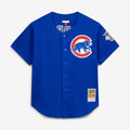 Ryne Sandberg Chicago Cubs M & N Cooperstown Collection 1997 Mesh Batting Practice Button-Up Jersey - Royal | Stitched Baseball Jersey TJS1059