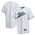 Tampa Bay Rays Home Replica Team Jersey - White | Stitched Baseball Jersey TJS1097