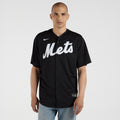 Francisco Lindor New York Mets Replica Player Jersey - Black | Stitched Baseball Jersey TJS1004