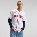 Boston Red Sox Home Limited Jersey - White | Stitched Baseball Jersey TJS1223