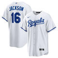 Bo Jackson Kansas City Royals Home Retired Player Replica Jersey - White | Stitched Baseball Jersey TJS1270