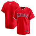 Los Angeles Angels Alternate Limited Jersey - Red | Stitched Baseball Jersey TJS1259