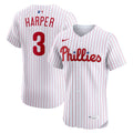 Bryce Harper Philadelphia Phillies Home Elite Jersey - White | Stitched Baseball Jersey TJS1133