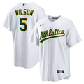 Jacob Wilson Athletics Home Replica Jersey - White | Stitched Baseball Jersey TJS1185