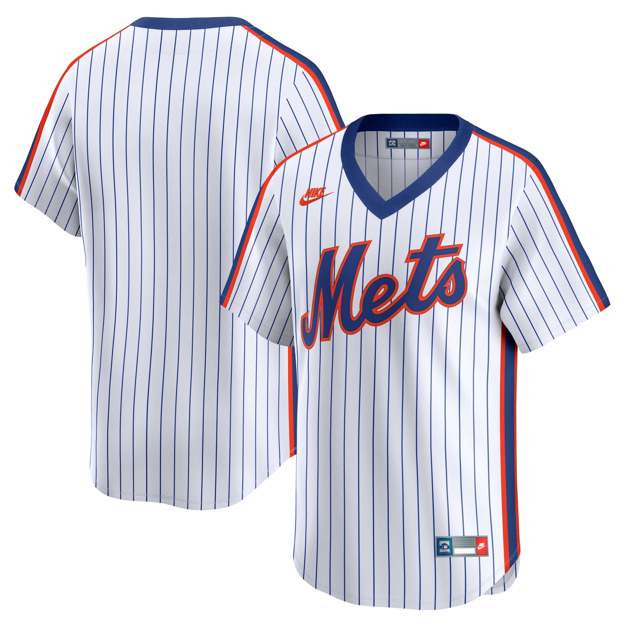 New York Mets Cooperstown Collection Limited Jersey - White | Stitched Baseball Jersey TJS1224
