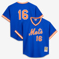 Dwight Gooden New York Mets M & N Batting Practice Jersey - Royal | Stitched Baseball Jersey TJS1286
