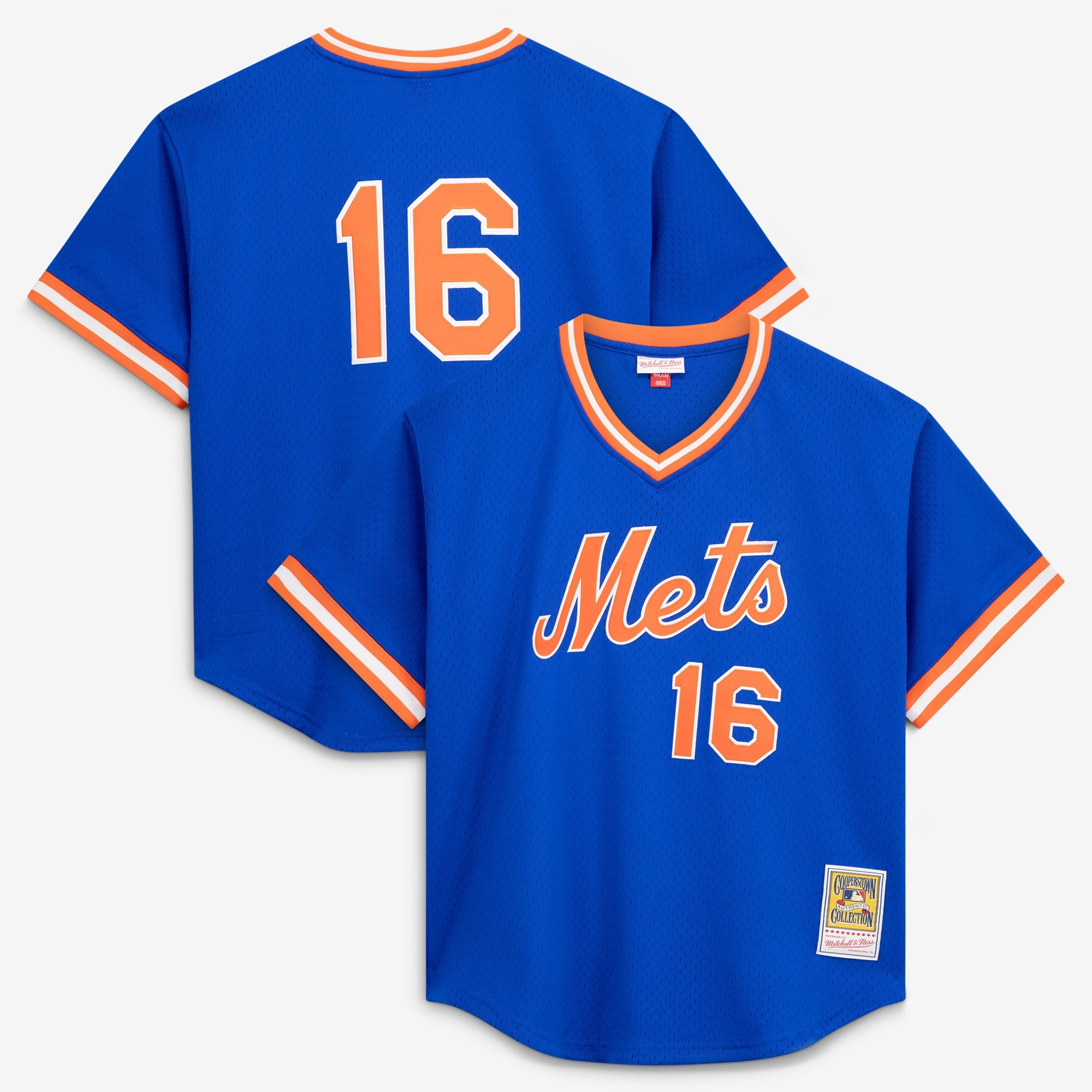 Dwight Gooden New York Mets M & N Batting Practice Jersey - Royal | Stitched Baseball Jersey TJS1286