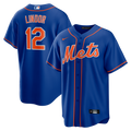 Francisco Lindor New York Mets Alternate Replica Player Jersey - Royal | Stitched Baseball Jersey TJS1108