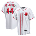 Elly De La Cruz Cincinnati Reds Home Replica Jersey - White | Stitched Baseball Jersey TJS1180