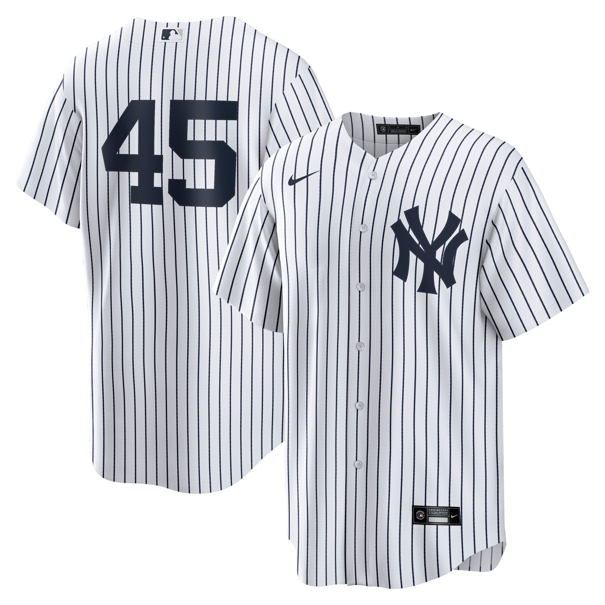 Gerrit Cole New York Yankees Home Replica Player Jersey - White | Stitched Baseball Jersey TJS1159