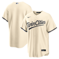 Minnesota Twins Alternate Replica Jersey - Cream | Stitched Baseball Jersey TJS1129