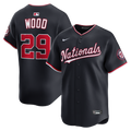 James Wood Washington Nationals Alternate Limited Player Jersey - Navy | Stitched Baseball Jersey TJS1297
