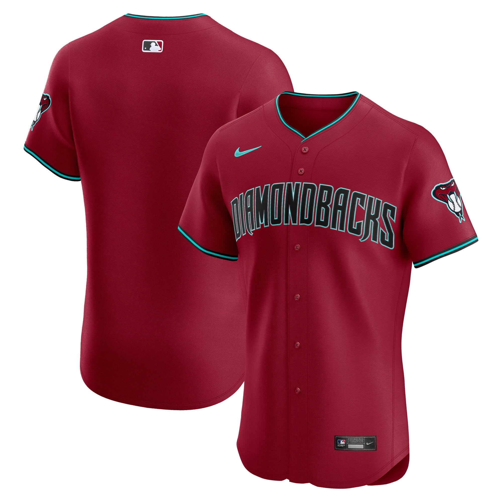 Arizona Diamondbacks Alternate 2 Elite Jersey - Red | Stitched Baseball Jersey TJS1196