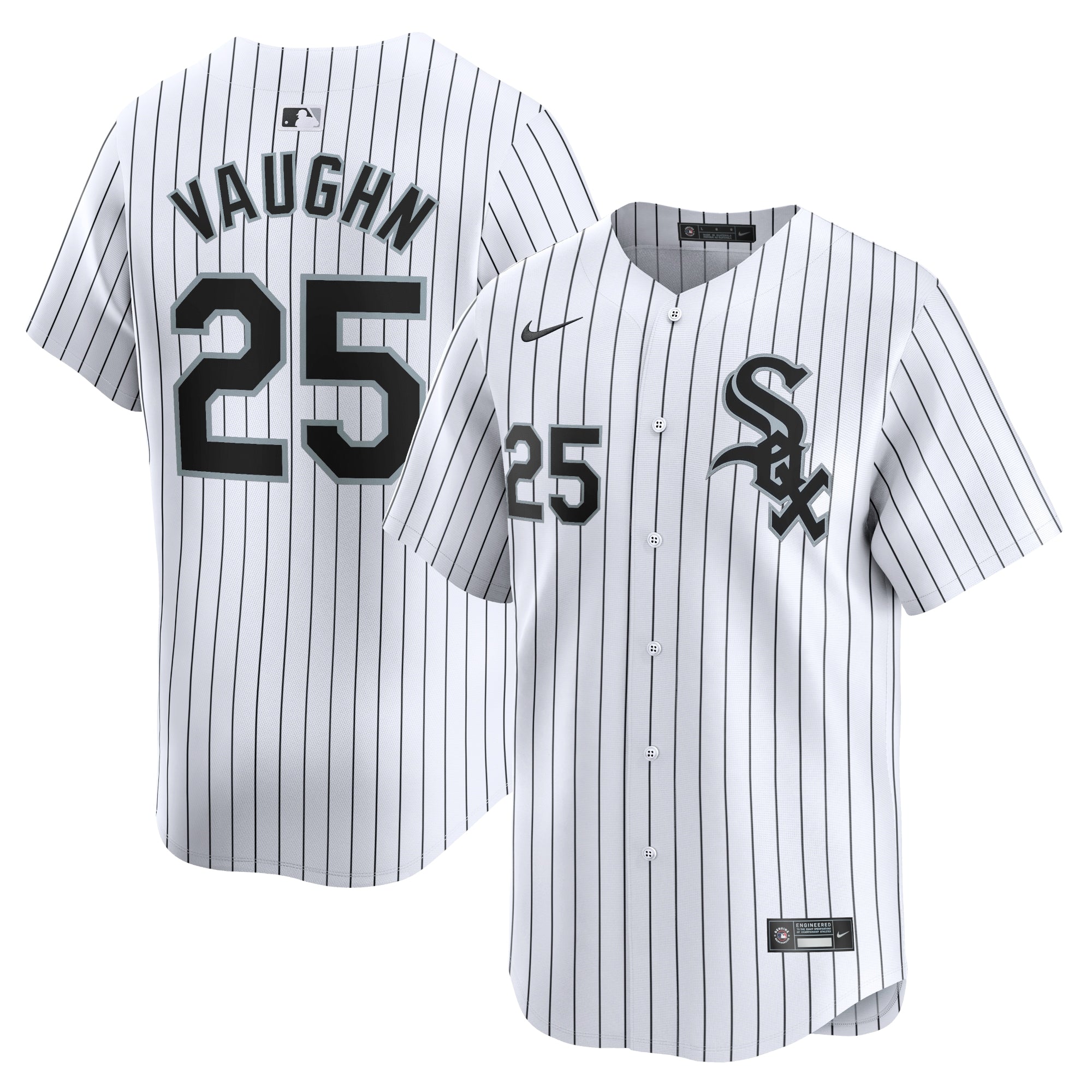 Andrew Vaughn Chicago White Sox Home Limited Player Jersey - White | Stitched Baseball Jersey TJS1131