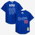 Hideo Nomo Los Angeles Dodgers M & N Cooperstown Collection 2004 Batting Practice Jersey - Royal | Stitched Baseball Jersey TJS1266