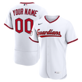 Cleveland Guardians Home Custom Jersey - White | Stitched Baseball Jersey TJS1207