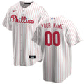 Philadelphia Phillies Home Replica Custom Jersey - White | Stitched Baseball Jersey TJS1112