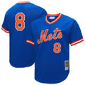 Gary Carter New York Mets M & N Big & Tall Cooperstown Collection Mesh Batting Practice Jersey - Royal | Stitched Baseball Jersey TJS1263