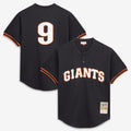 Matt Williams San Francisco Giants M & N Batting Practice Jersey - Black | Stitched Baseball Jersey TJS1189