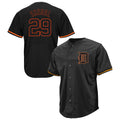 Tarik Skubal Detroit Tigers Profile Big & Tall Pop Fashion Jersey - Black | Stitched Baseball Jersey TJS1111