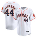 Yordan Alvarez Houston Astros Home Limited Player Jersey - White | Stitched Baseball Jersey TJS1113