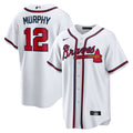Sean Murphy Atlanta Braves Replica Player Jersey - White | Stitched Baseball Jersey TJS1154