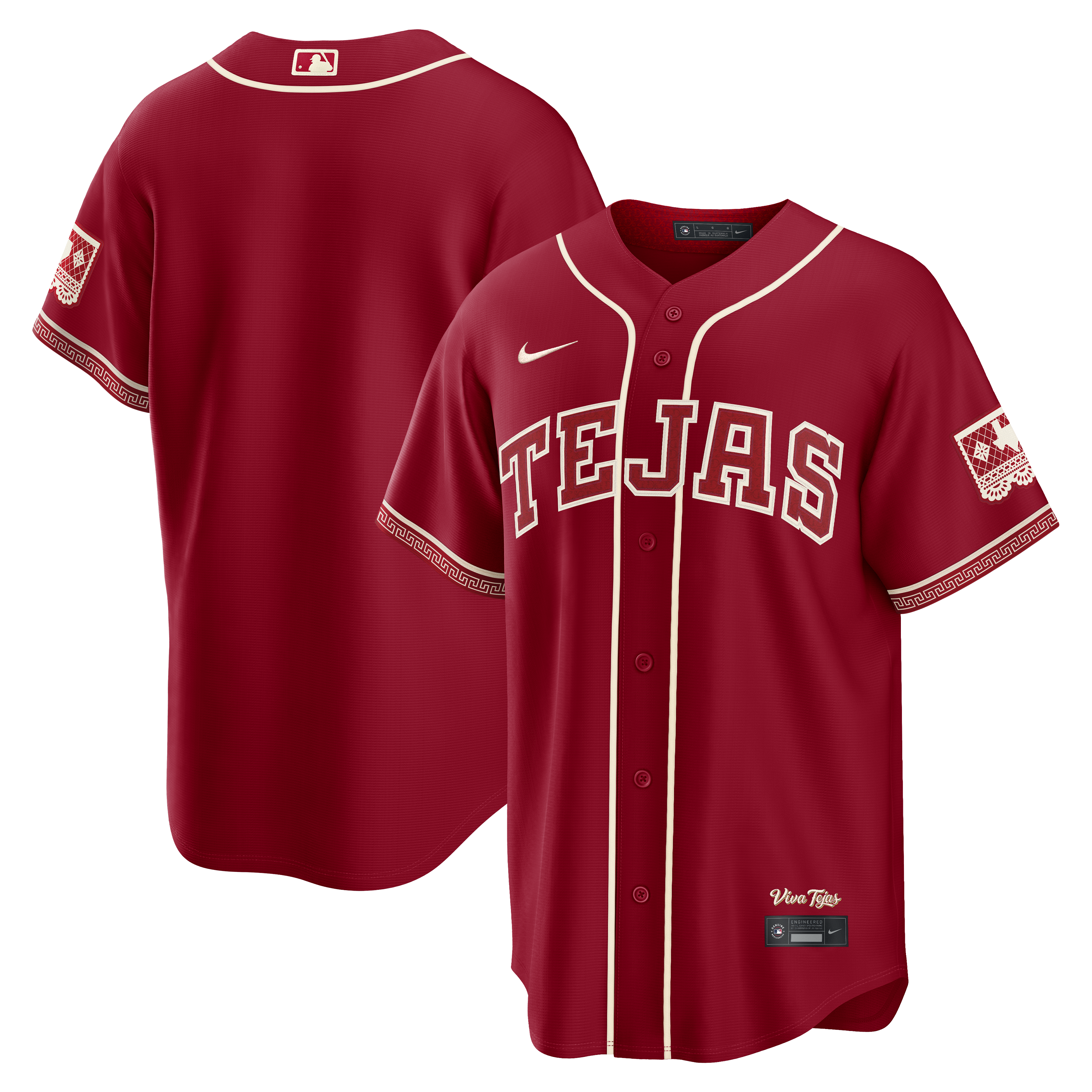 Texas Rangers 2026 City Connect Stadium Jersey - Red | Stitched Baseball Jersey TJS1170