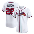 Matt Olson Atlanta Braves Home Elite Player Jersey - White | Stitched Baseball Jersey TJS1285