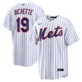 Bo Bichette New York Mets Home Replica Jersey - White | Stitched Baseball Jersey TJS1459
