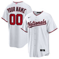 Washington Nationals Home Custom Replica Jersey - White | Stitched Baseball Jersey TJS1598