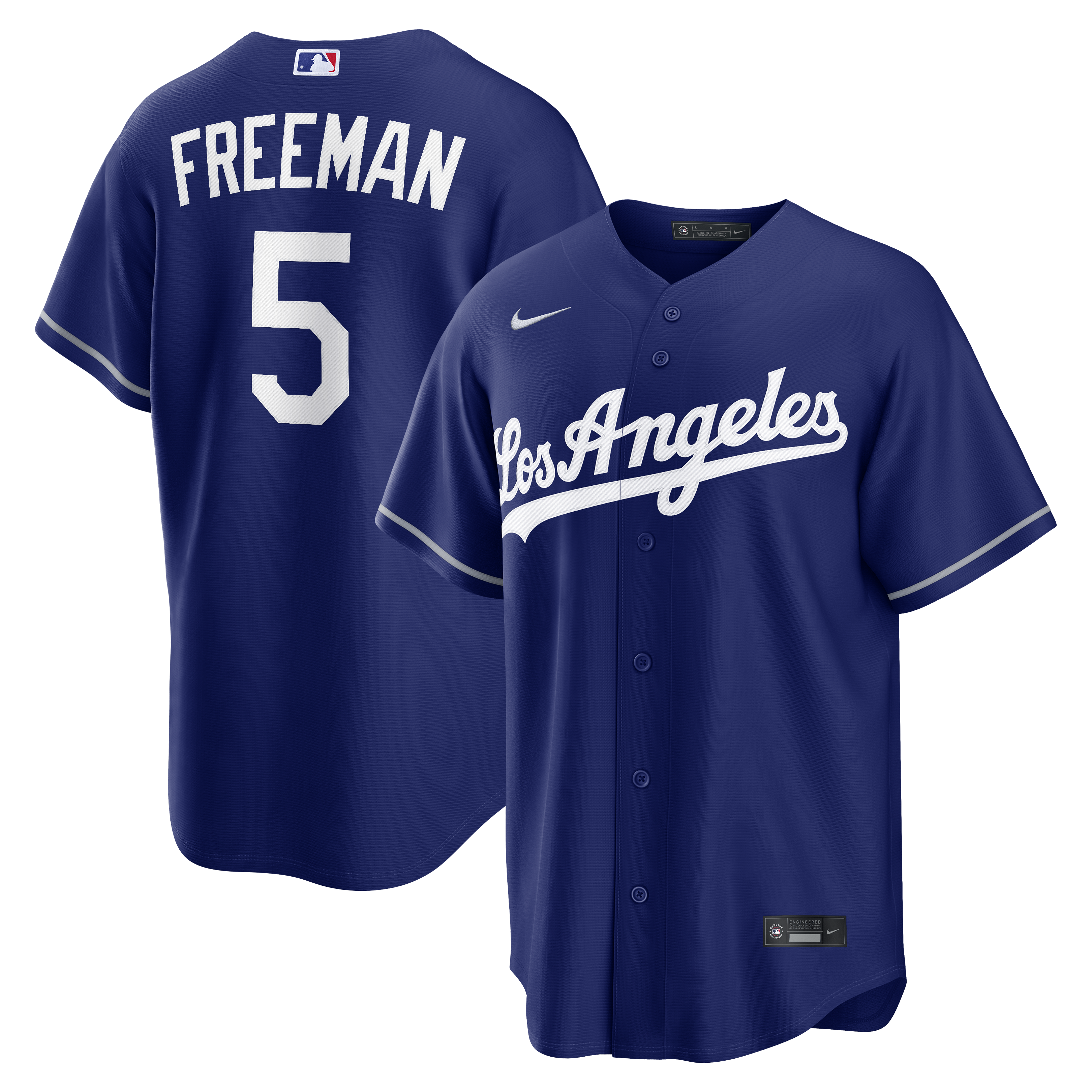 Freddie Freeman Los Angeles Dodgers Alternate Replica Jersey - Royal | Stitched Baseball Jersey TJS1319