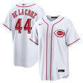 Elly De La Cruz Cincinnati Reds Home Replica Jersey - White | Stitched Baseball Jersey TJS1463