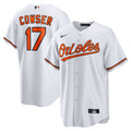 Colton Cowser Baltimore Orioles Home Replica Jersey - White | Stitched Baseball Jersey TJS1591