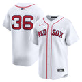 Triston Casas Boston Red Sox Home Limited Player Jersey - White | Stitched Baseball Jersey TJS1382